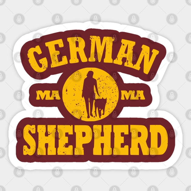 German Shepherd MAMA Sticker by TCP